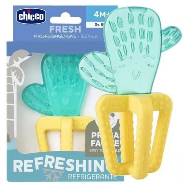 Chicco Anneau de Dentition Réfrigerant Avec Eau Cactus 4 m+