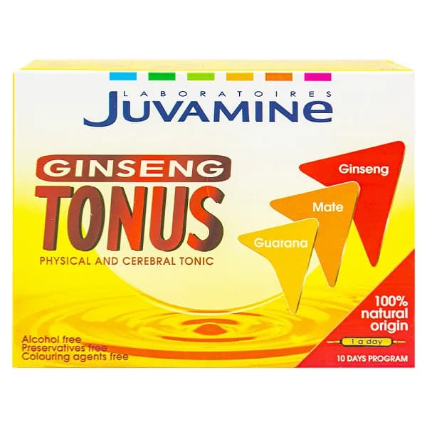 Juvamine Tonus Ginseng 10 Ampoules