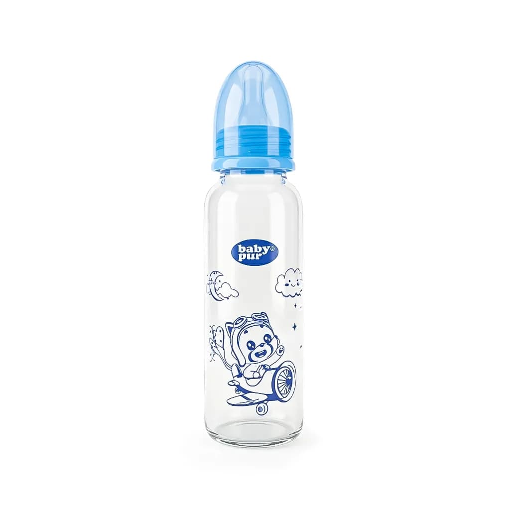 Baby Pur Biberon en Verre 240 ml Ref 76504