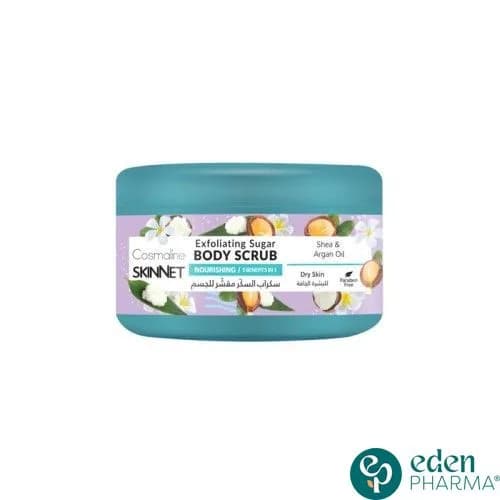 Cosmaline Gommage Corps Nourrissant Exfoliant au Sucre Peau Seche 250 ml