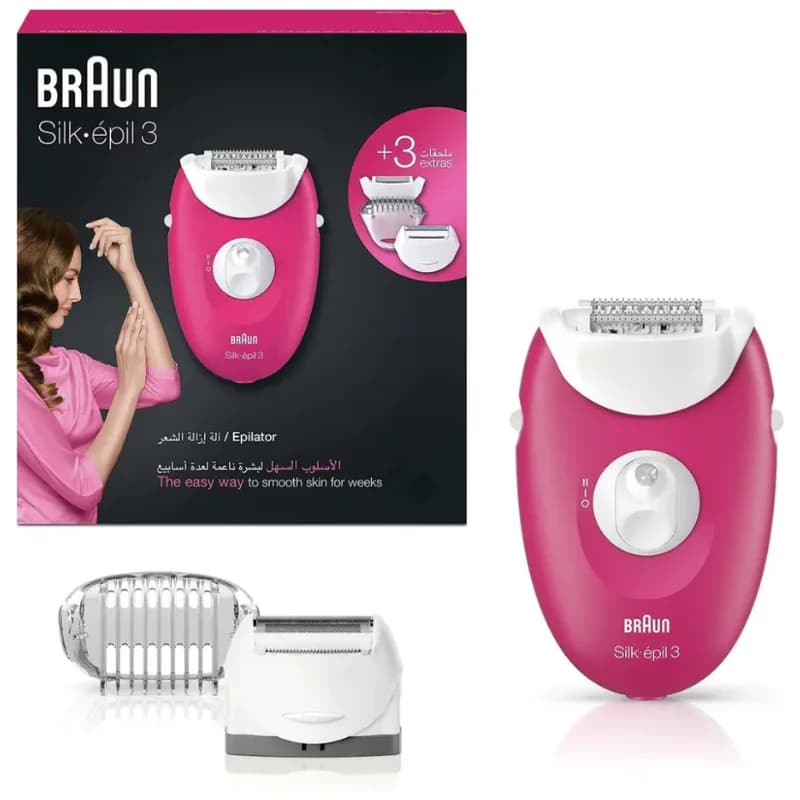 Braun Epilateur Silk-Epil 3 Ref Se3-273