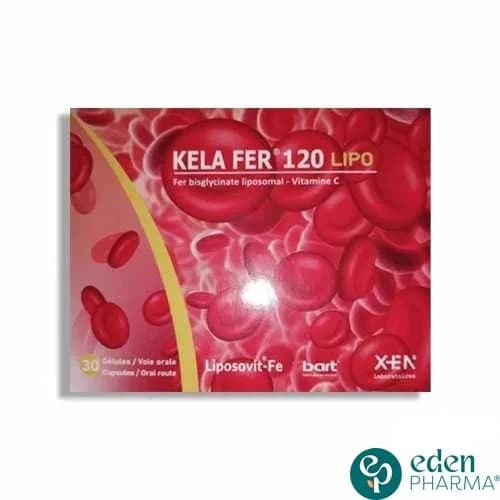 Xen Kela Fer 120 Lipo 30 Gelules