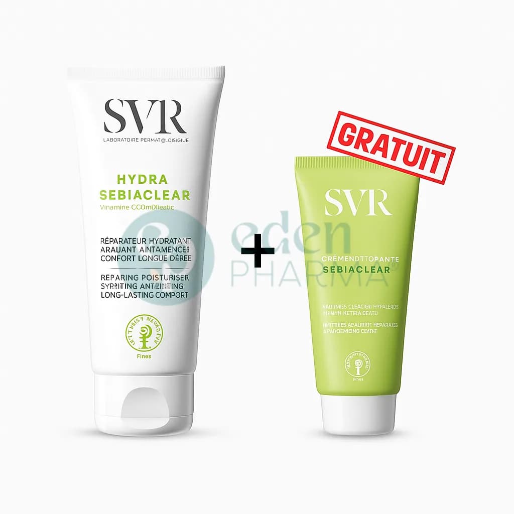 SVR Sebiaclear Hydra + Creme Nettoyante 55 ml Gratuite