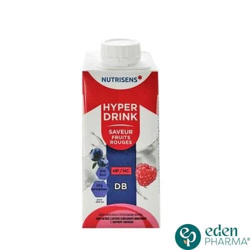 Nutrisens Db Hyperdrink pour Diabetiques Saveur Fruits Rouges 200 ml