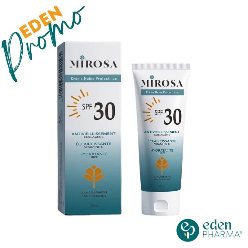 Mirosa Crème à Main Protectrice SPF30 Éclaircissante 100 ml