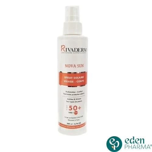 Rivaderm Nova Sun Spray Solaire SPF 50+ 200 ml