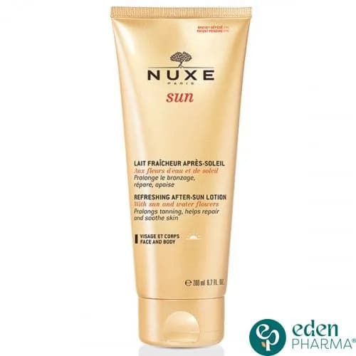 Nuxe Sun Lait Fraicheur Apres Soleil Visage et Corps 200 ml