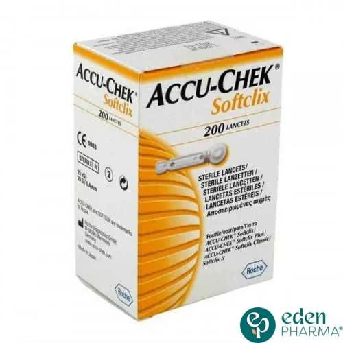 Accu-Chek Softclix Lancettes, 200 Lancettes