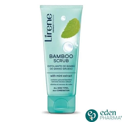 Lirene Peeling Bamboo a L'Extrait de Menthe 75 ml