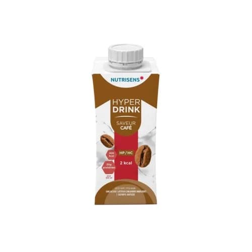 Nutrisens Hyperdrink 2 Kcal Saveur Cafe 200 ml