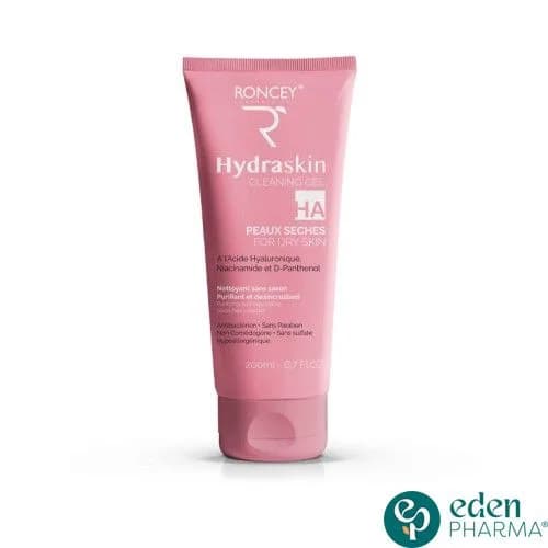 Roncey Hydraskin Gel Nettoyant pour Peau Seche,200ml