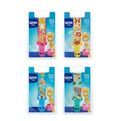 Wee Baby Attache Sucette Ruban Animaux