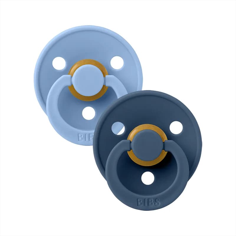 Bibs 02 Sucettes Pacifier Sky Blue Size 2