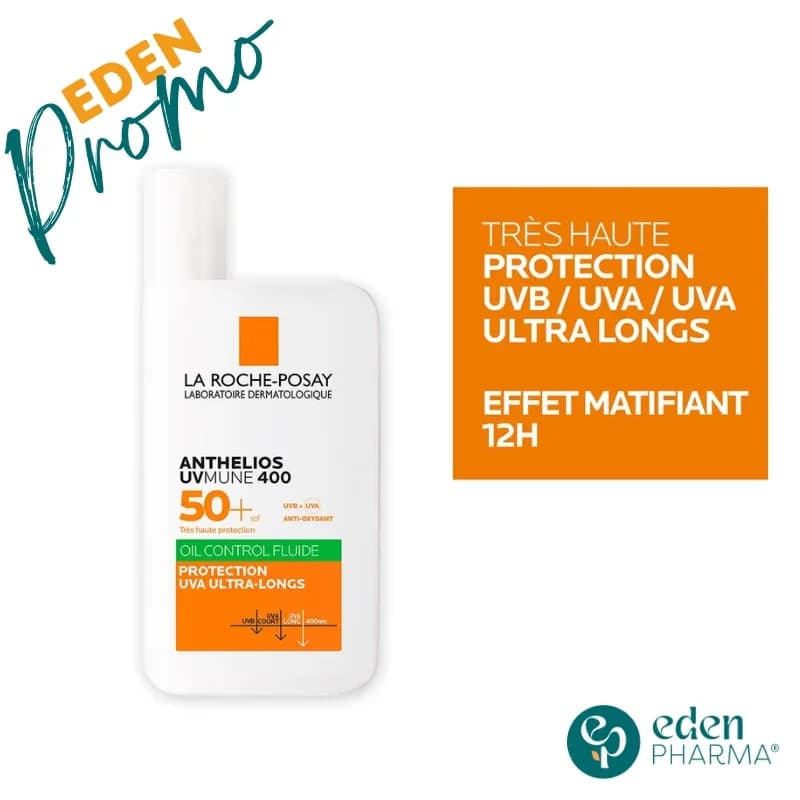 La Roche Posay Anthelios Uvmune 400 Fluide Oil Control SPF50+ 50 ml
