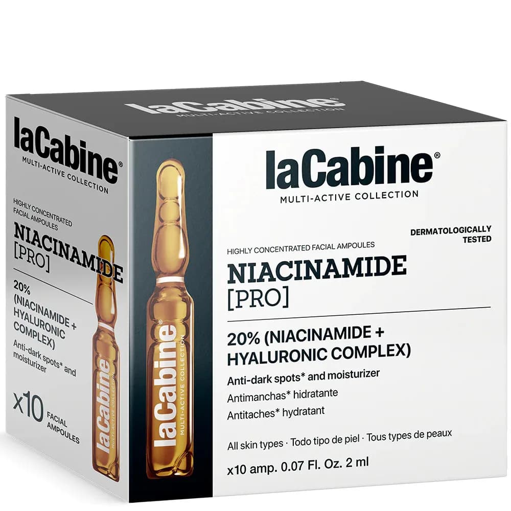 Lacabine Multi-Active Collection Niacinamide Pro Facial Ampoules *10 Ampoules*2ml