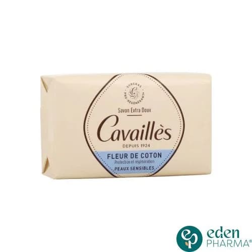 Roge Cavailles Savon Surgras Extra Doux Fleur de Coton 150 g
