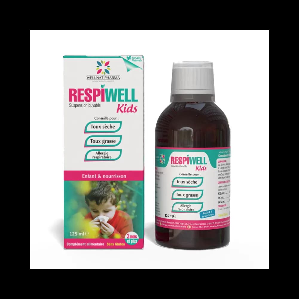 Respiwell Kids Sirop 125 ml