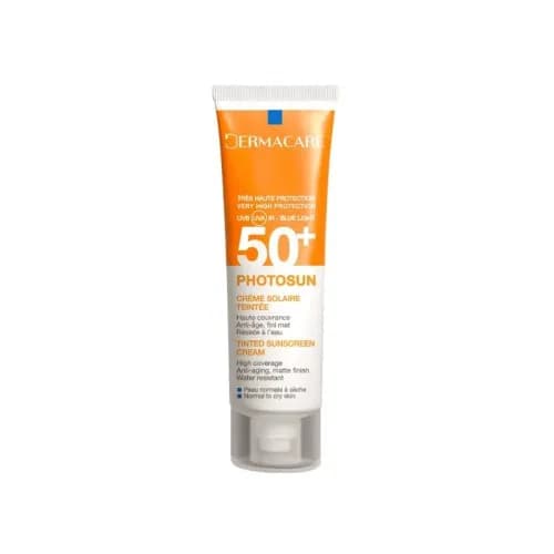 Dermacare 1.5 Photosun Creme SPF50+ Teintee Peau Normal a Seche 50 ml