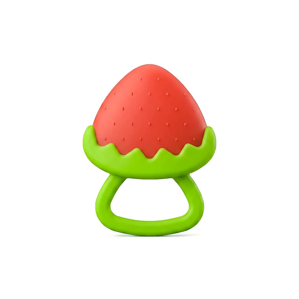 Baby Pur Anneau de Dentition Fraise Ref 75811