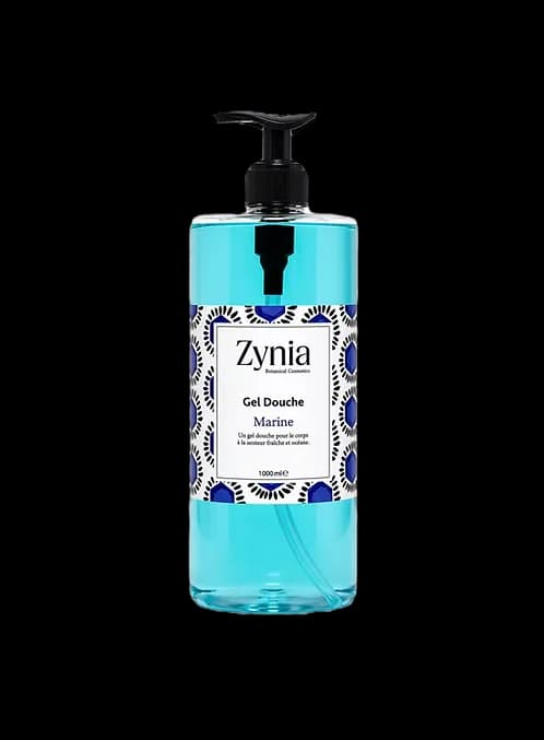 ZYNIA GEL DOUCHE MARINE 1 LITRE