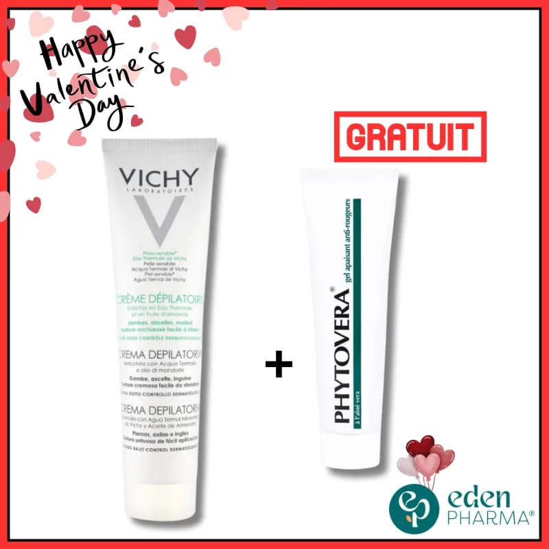 Vichy Depilatoire + Phytoverra 40 ml Gratuit
