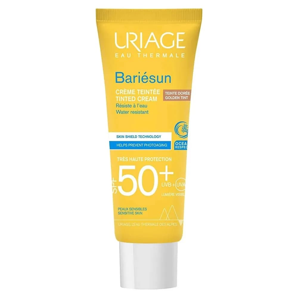 Uriage Bariesun Creme Solaire Teintee Doree SPF 50+ 50 ml