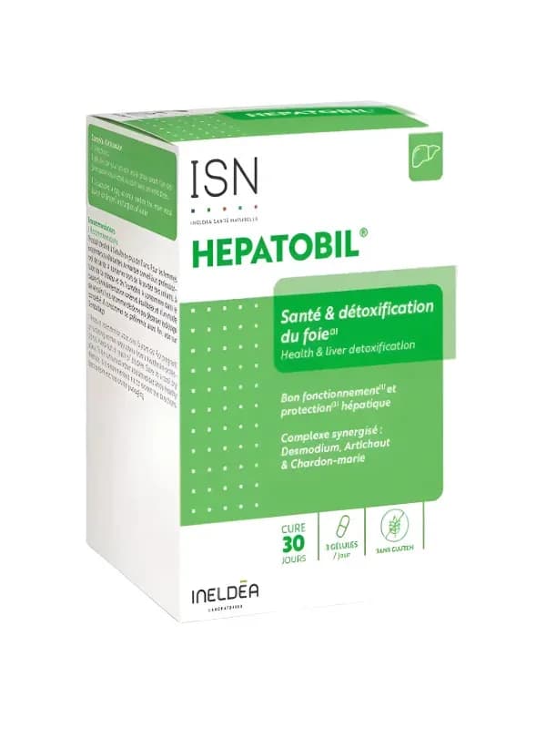 Ineldea Hepatobil 30 Gélules