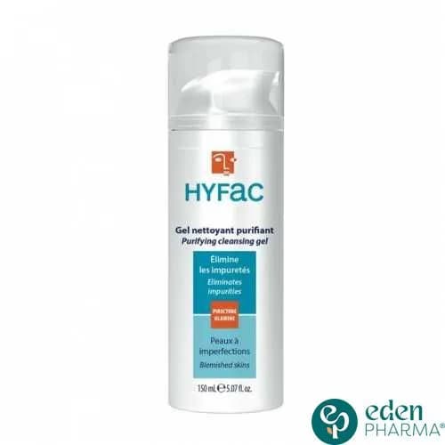 Hyfac Gel Dermatologique Nettoyant Visage et Corps,150ml