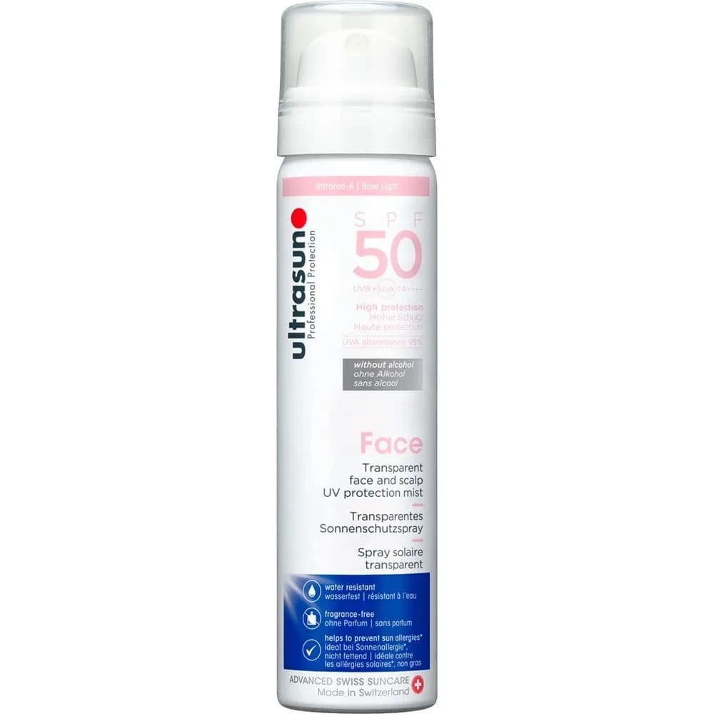 Ultrasun Face Scalp UV Protection Mist SPF50 75 ml