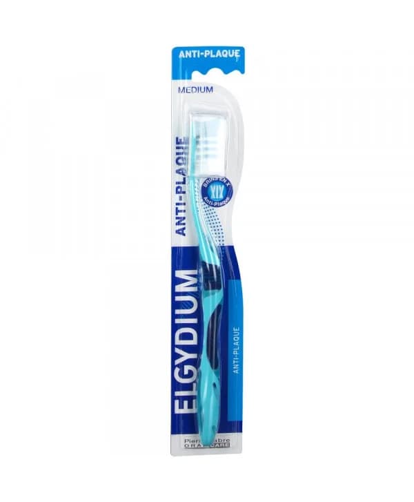 ELGYDIUM BROSSE A DENTS ANTI PLAQUE MEDIUM