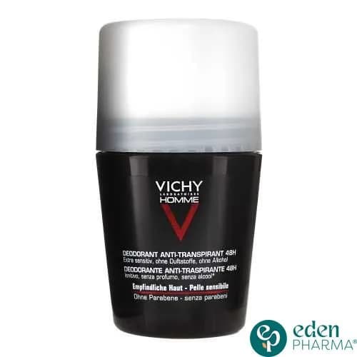 VICHY DEODORANT HOMME PEAUX SENSIBLES 50ML