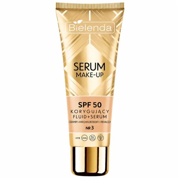 BIELENDA SERUM CORRECTIF MAKE UP FLUID SPF50 N3 SUNNY BEIGE 30ML