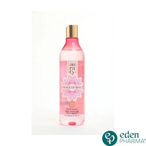 AURACY PEACE OF MIND GEL DOUCHE EQUILIBRANT ROSE INDIENNE THE VERT,400ML
