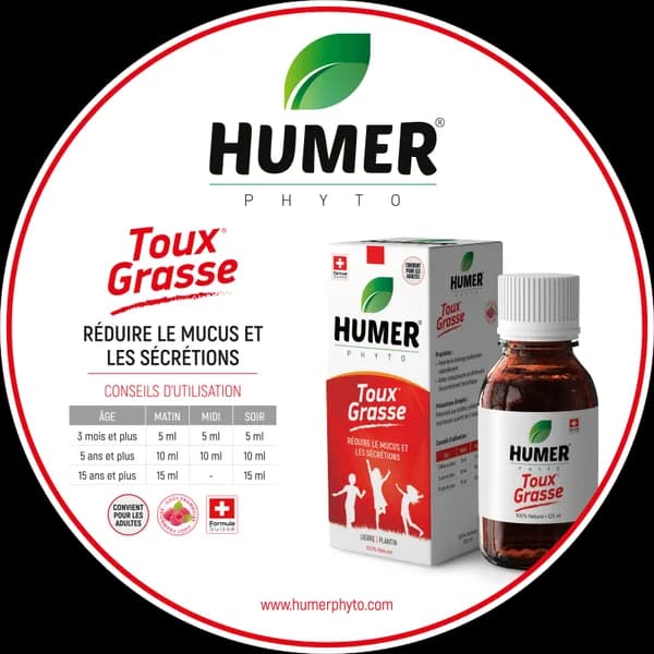 Humer Phyto Toux Grasse Sirop 125 ml
