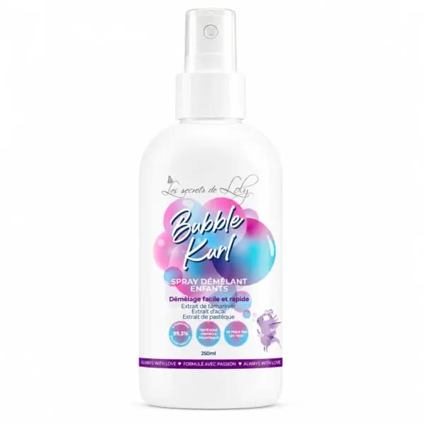 LES SECRET DE LOLY BUBBLE KURL SPRAY DEMELANT ENFANT 250ML