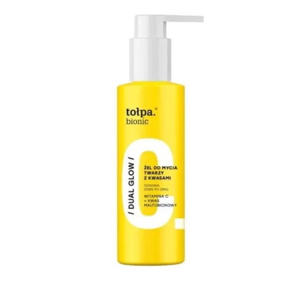 TOLPA BIONIC DUAL GLOW GEL NETTOYANT VISAGE ACIDES 195ML
