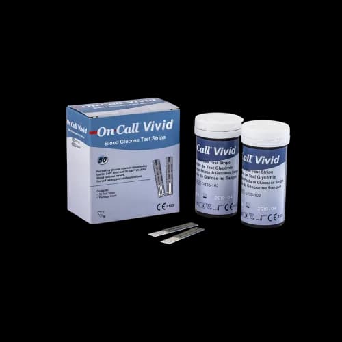 On Call Vivid Lancettes 75 Bandelettes + 25 Gratuit