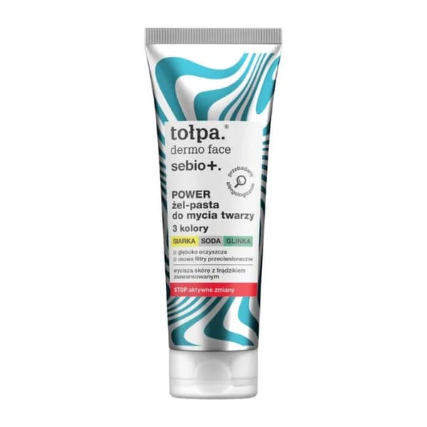 TOŁPA DERMO FACE SEBIO+ POWER GEL-PÂTE VISAGE NETTOYANT ANTI IMPERFECTIONS 100ML