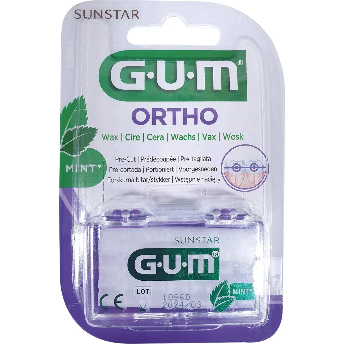 Gum Cire Ortho Menthol 724