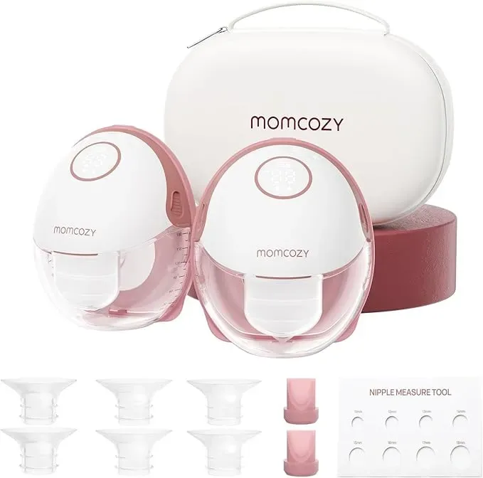 MOMCOZY MOBILE STYLE™ TIRE-LAIT MAINS LIBRES M6 DOUBLE (4 TAILLES)