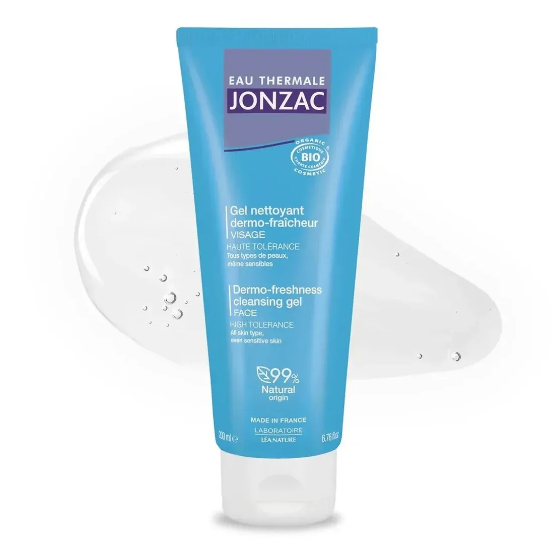 Jonzac Rehydrate Gel Dermo Nettoyant Visage 200 ml