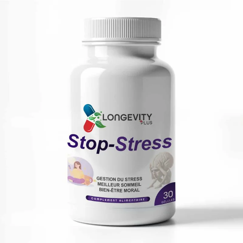 LONGEVITY PLUS STOP-STRESS 60 GELULES