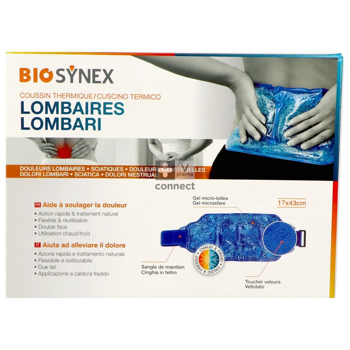 Biosynex Coussin Thermique Lombaires