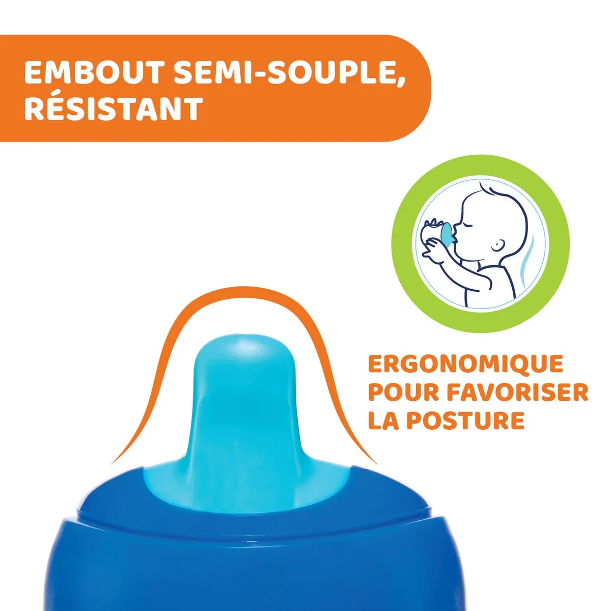 Chicco Tasse Transition Bleu 6 m+ 200 ml