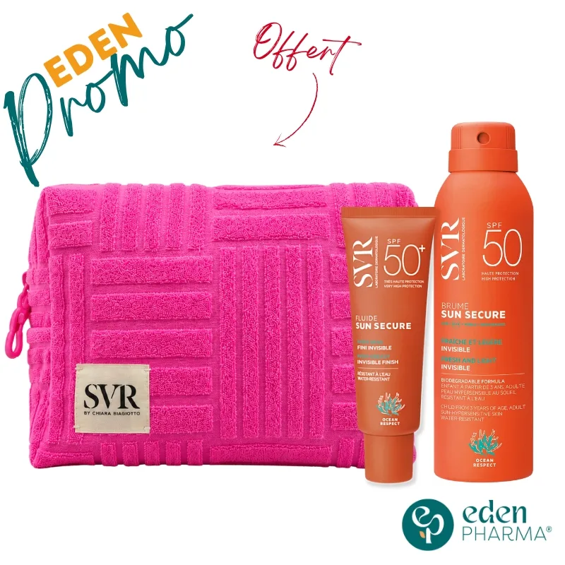 SVR PACK SUN SECURE FLUIDE SPF50+ 50ML + SVR SUN SECURE BRUME SPF50+ 200ML