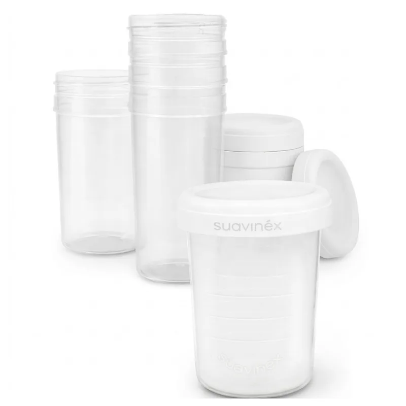 SUAVINEX 10 Pots Conservation du Lait Maternel