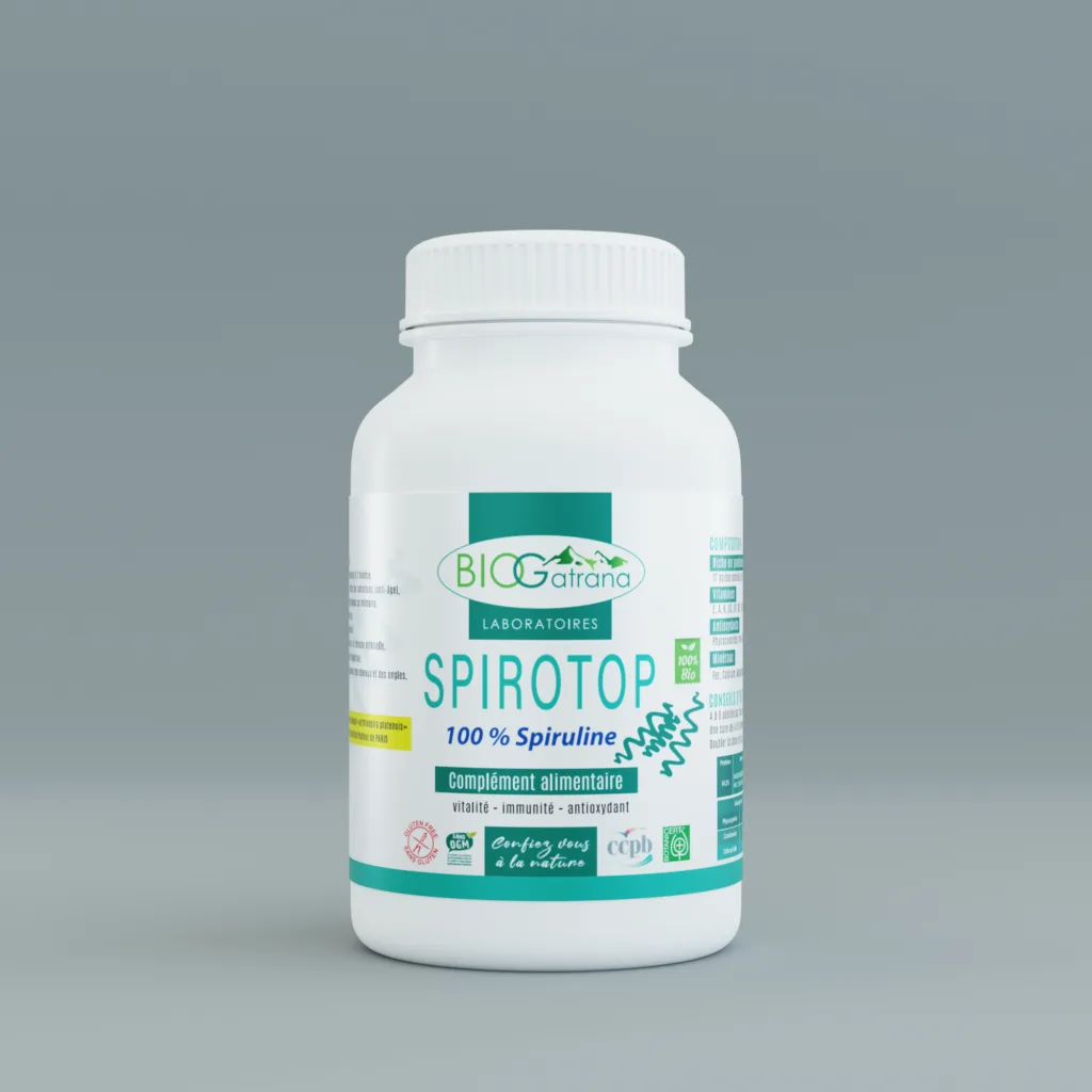 Bio Gatrana Spiruline Biologique 45 Gelules