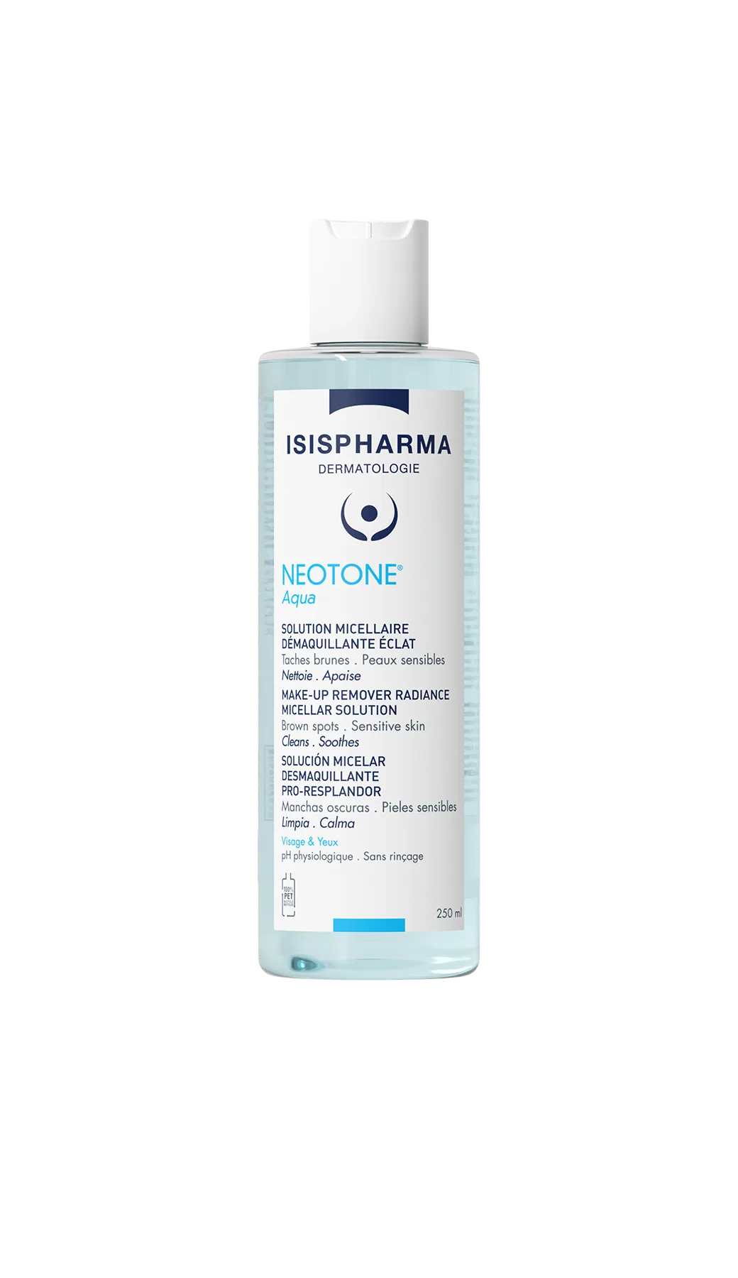 Isispharma Neotone Aqua Solution Micellaire Demaquillante Eclat 100ml