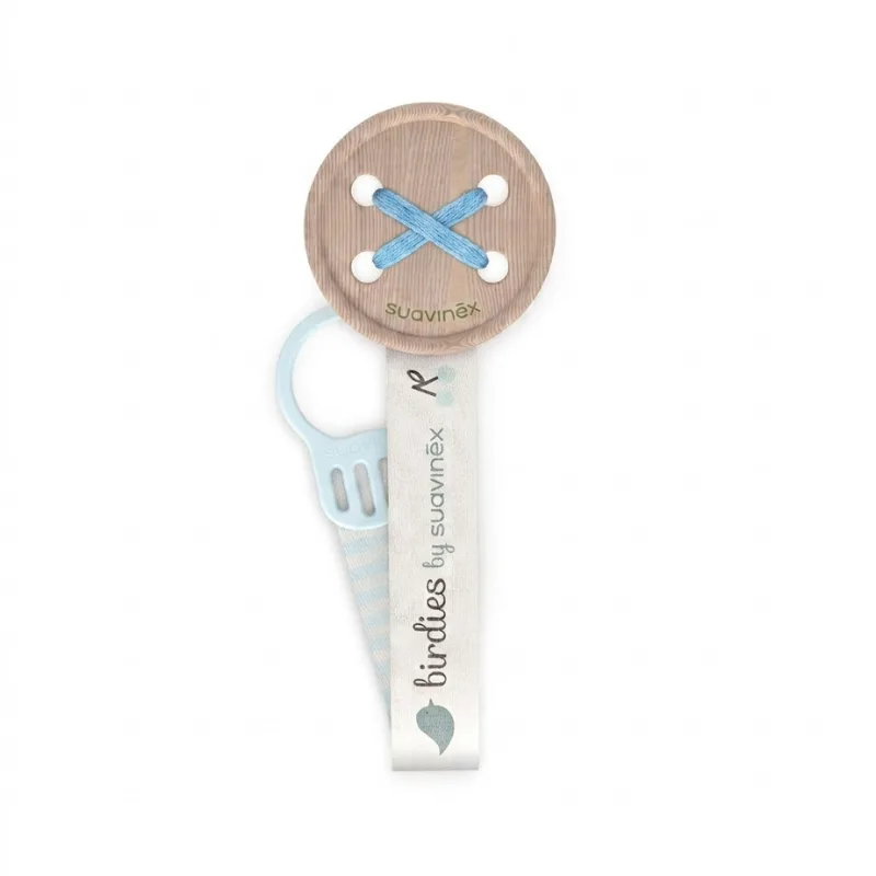 SUAVINEX ATTACHE SUCETTE RUBAN BIRDIES