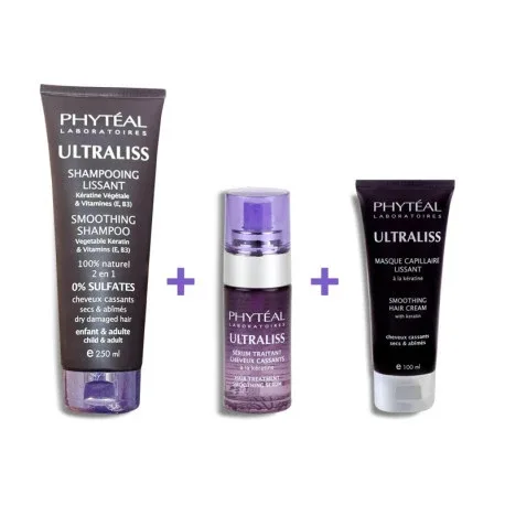 Phyteal Pack Ultraliss Soins Lissants à la Kératine